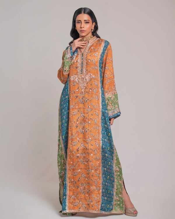 Dhalia Printed Kaftan